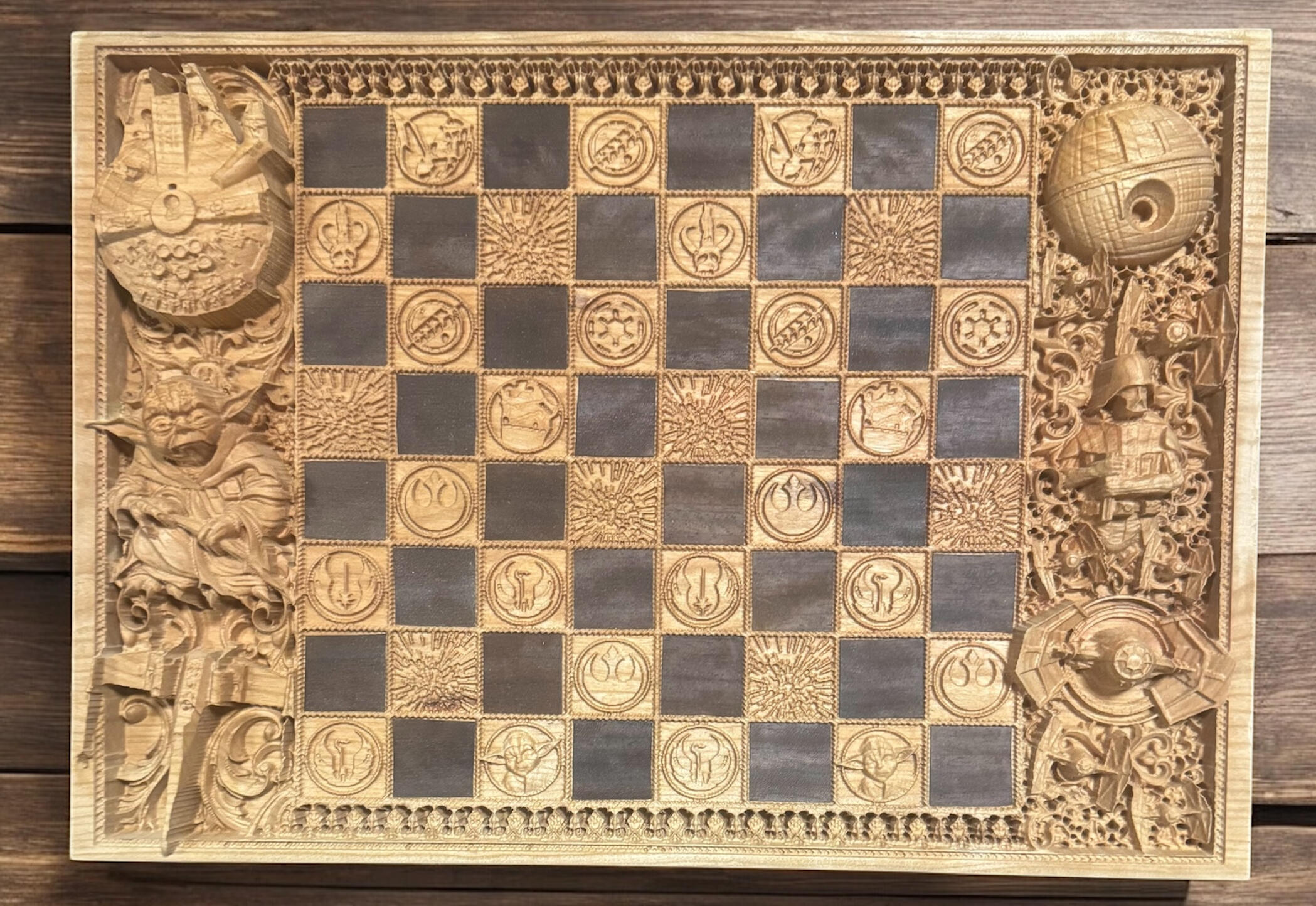STAR WARS CHESSBOARD